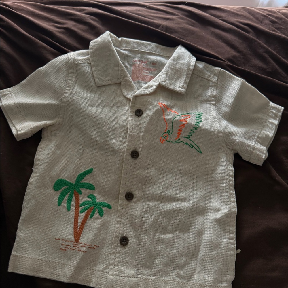 CAT & JACK button up